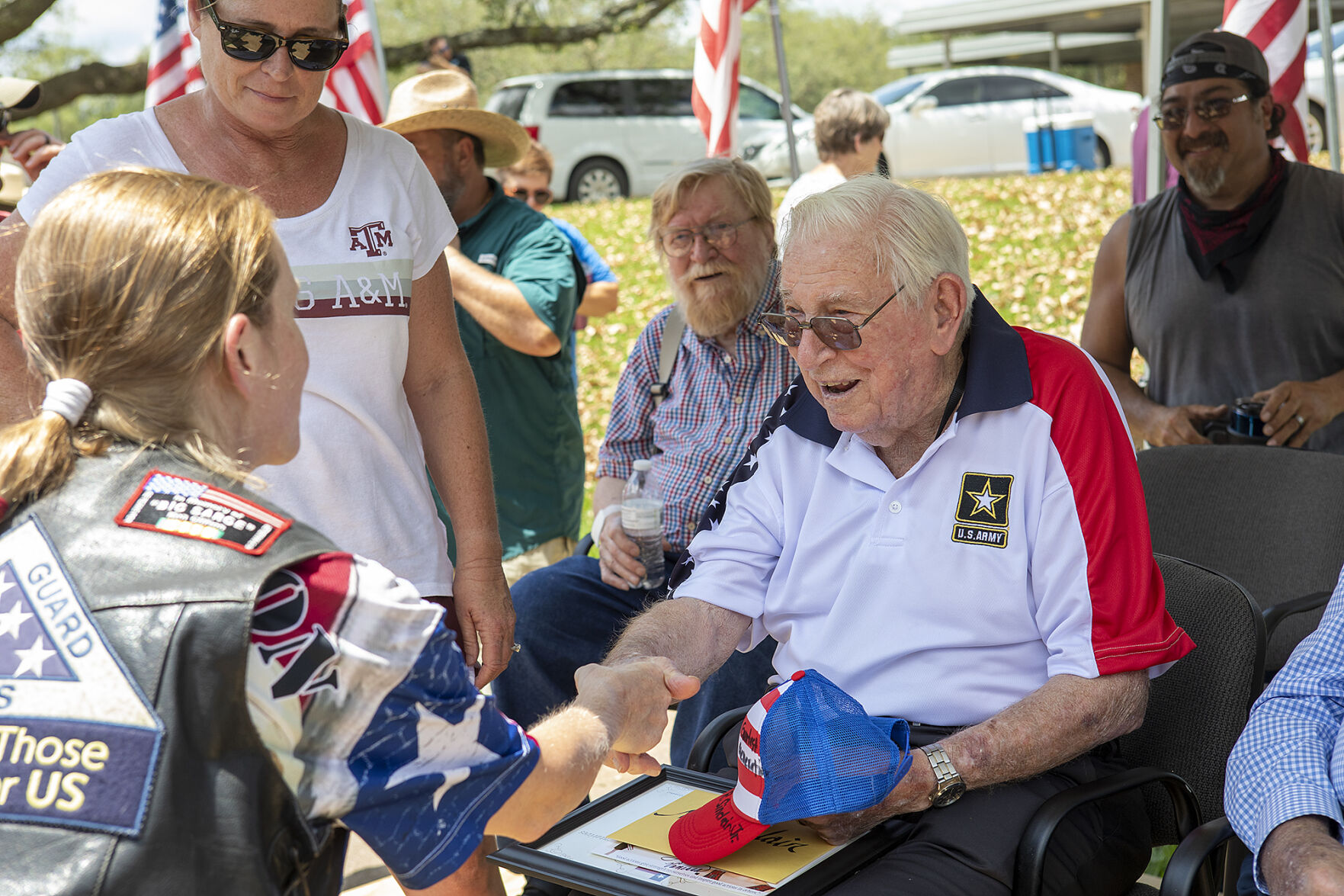 Parade honors veteran